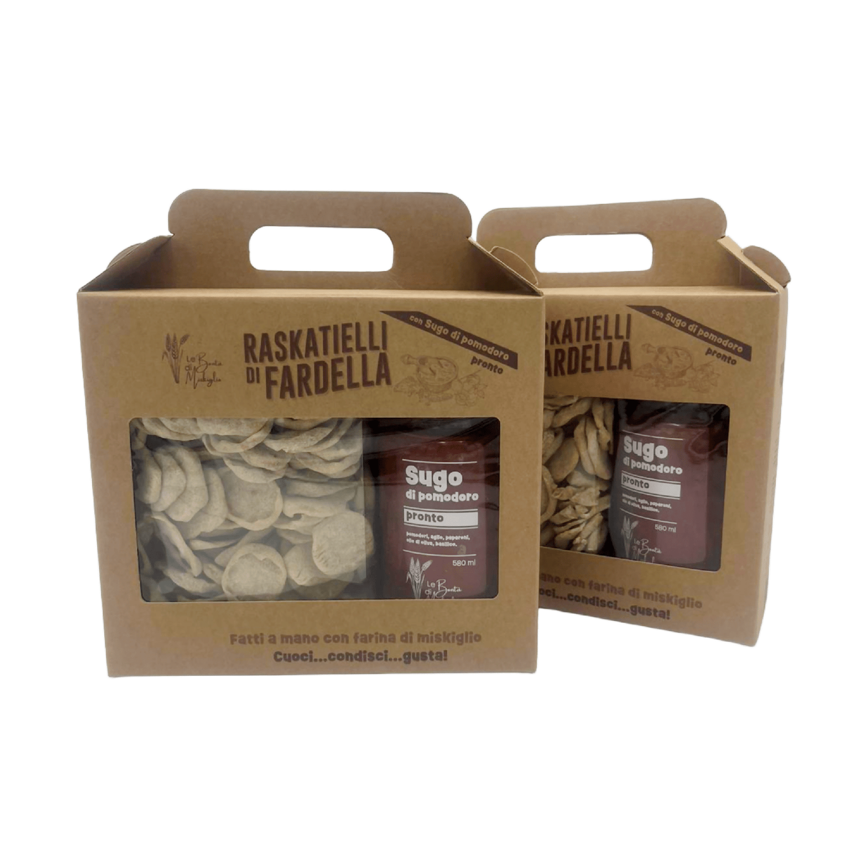 Box Raskatielli di Fardella + sugo pronto bio | Basilicata - Terramia