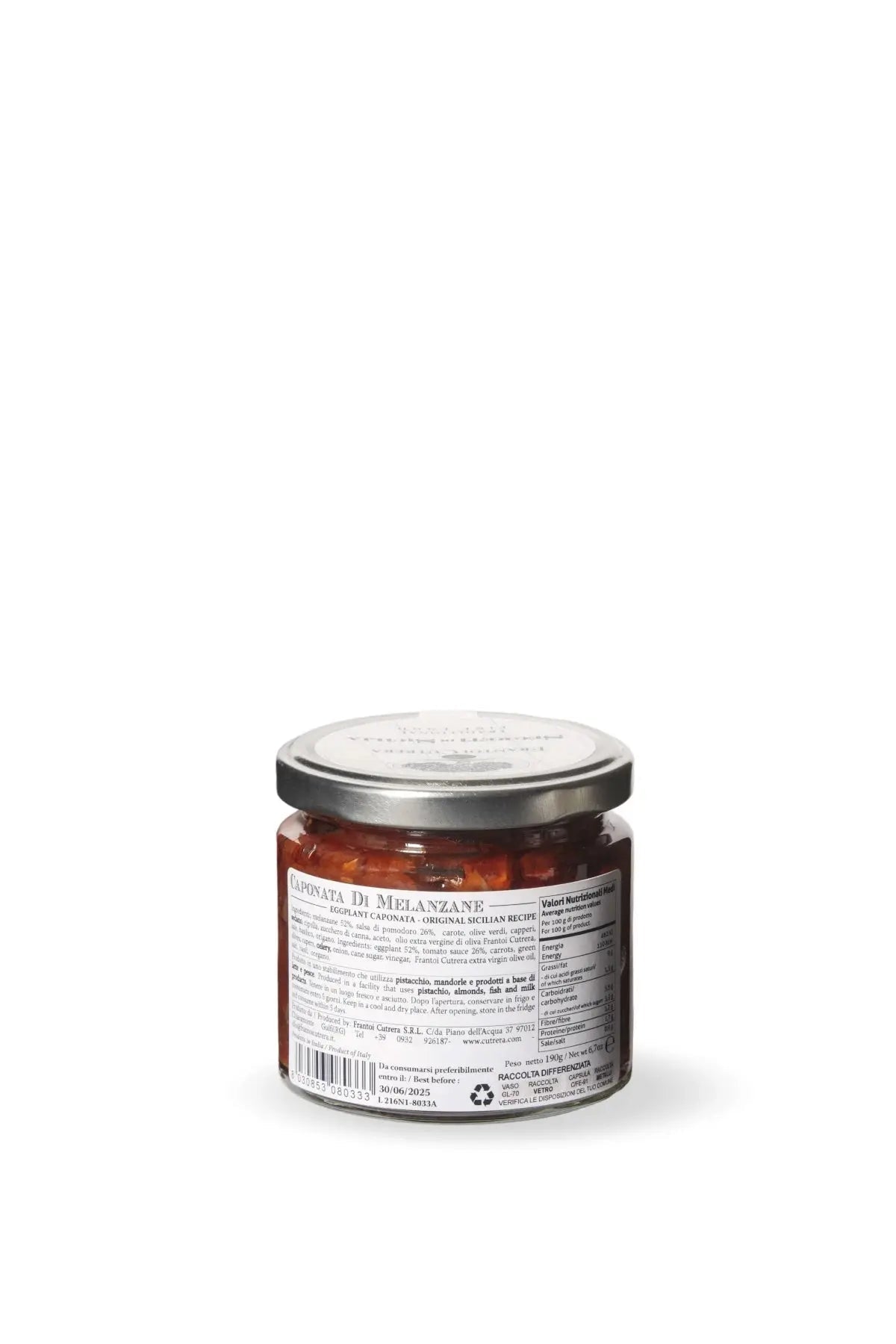 Caponata di Melanzane - Ricetta Tradizionale Siciliana - Terramia