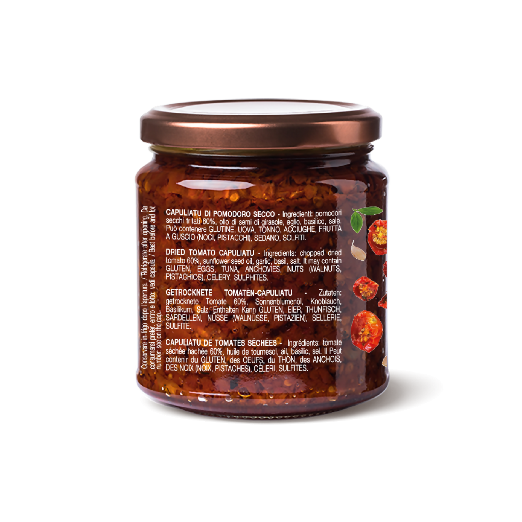 Capuliatu di pomodoro secco 280g - Terramia