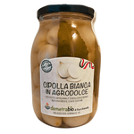 Cipolla bianca in agrodolce fronte