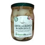 Cipolla bianca in agrodolce 500g fronte