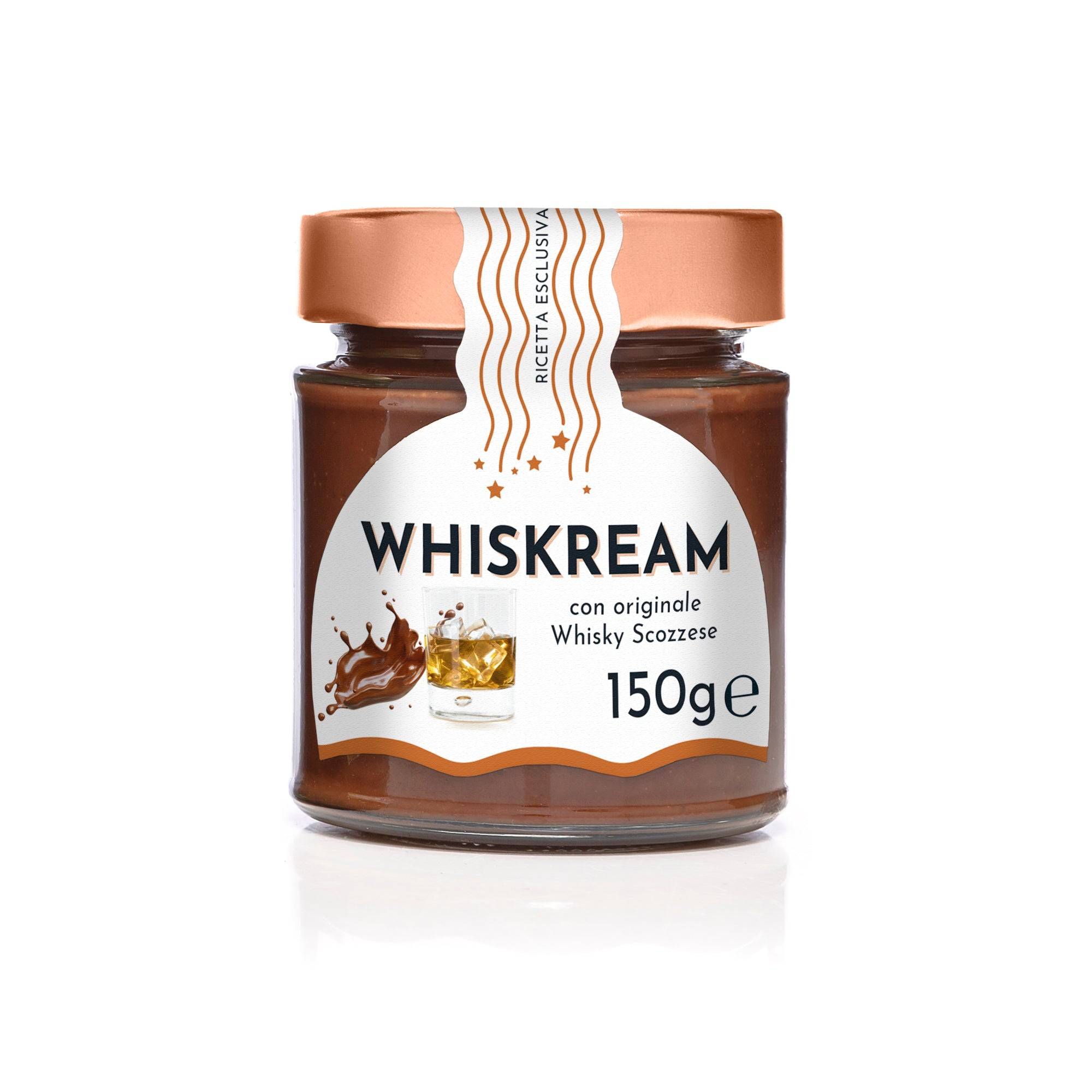 Crema Spalmabile al Cioccolato Fondente e Whisky - 150g - Terramia