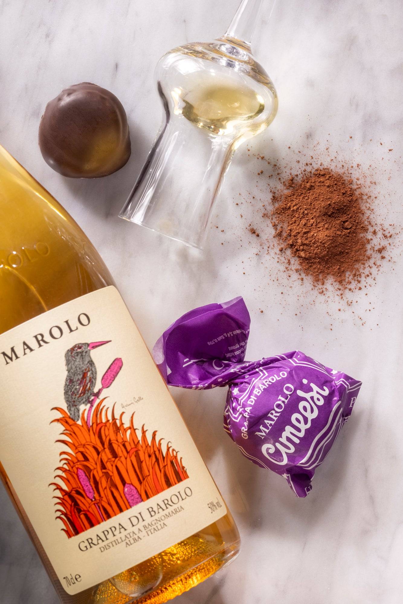 Cuneesi Artigianali alla Grappa di Barolo dal Piemonte - Terramia
