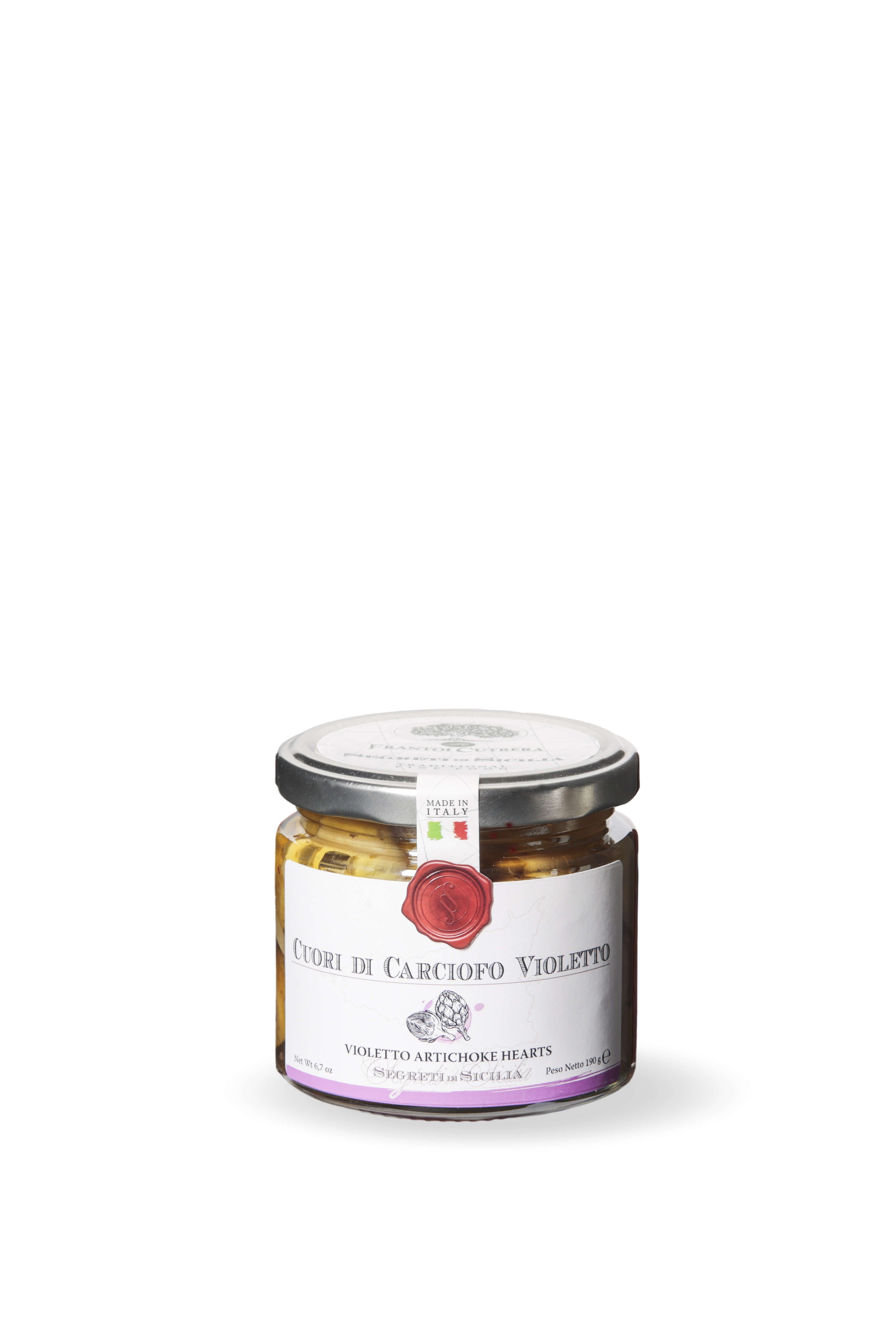 Cuori di carciofo violetto - Segreti di Sicilia - Terramia