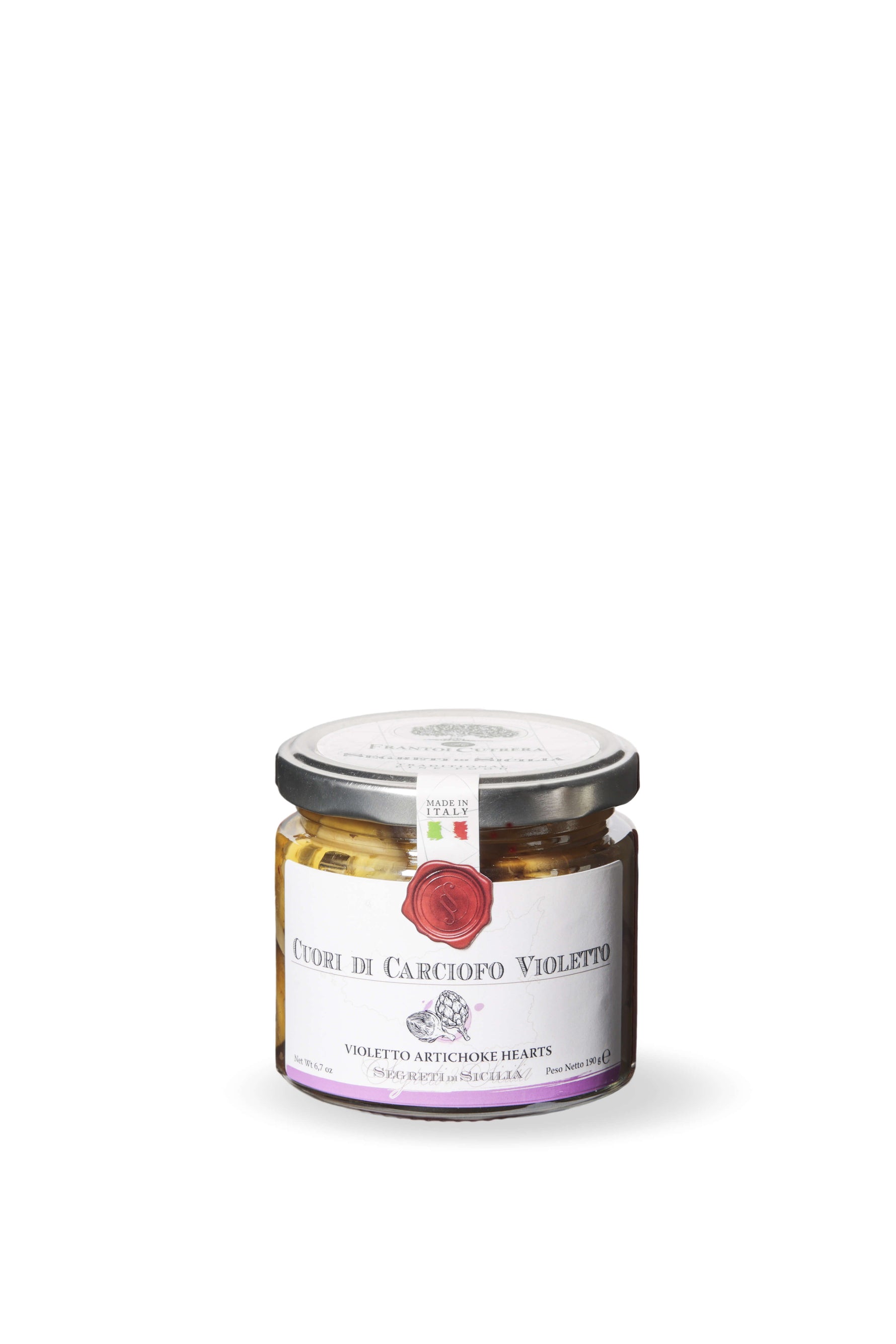 Cuori di carciofo violetto - Segreti di Sicilia - Terramia