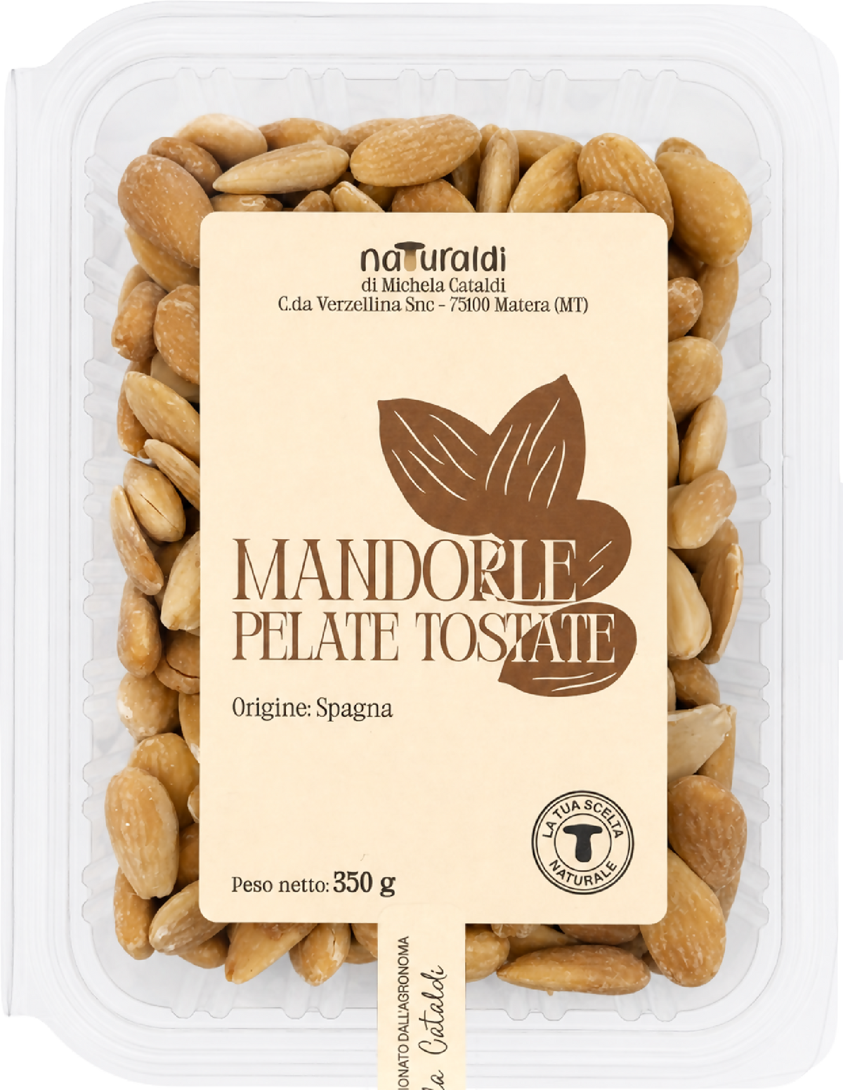Mandorle pelate tostate 350 g Naturaldi