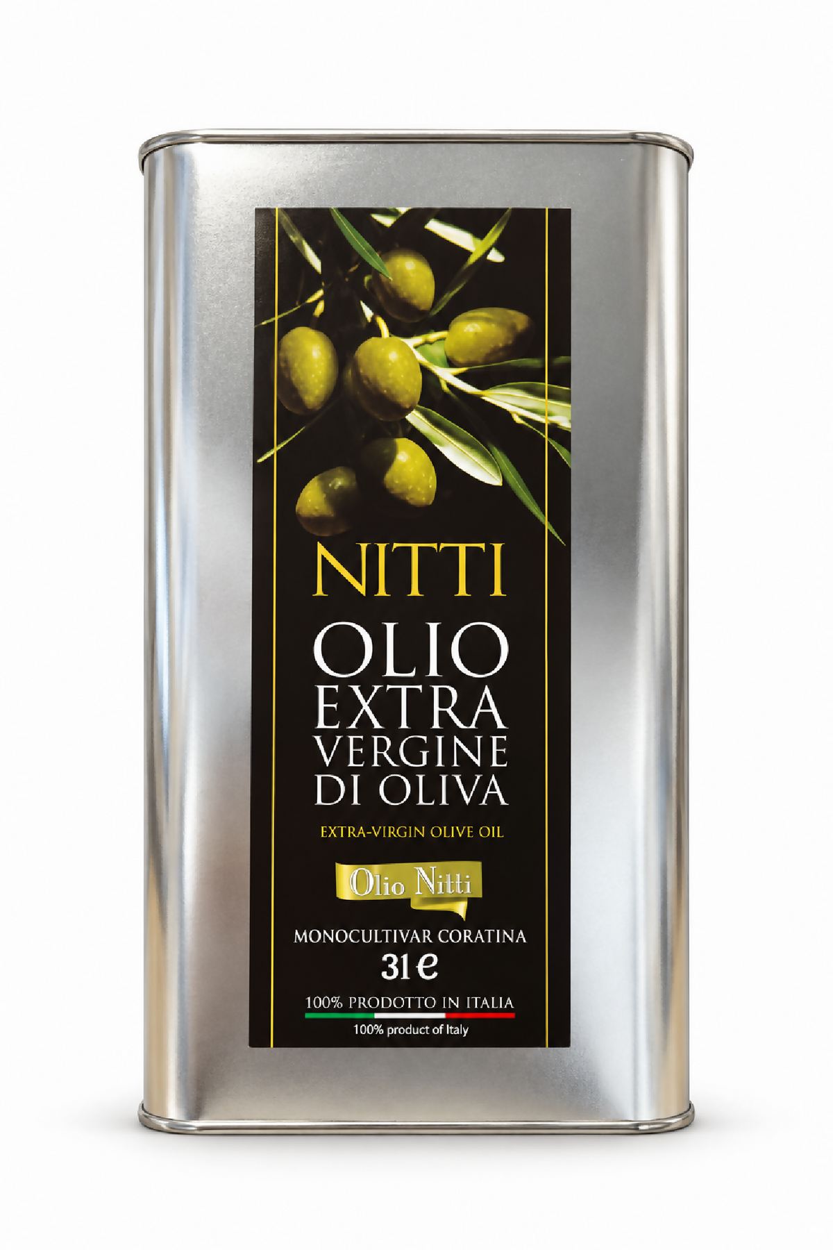Olio Extravergine di Oliva 100% Coratina - Puglia, Fratelli Nitti