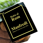 Babà Rum Etichetta PASTICCERIA MANFREDI