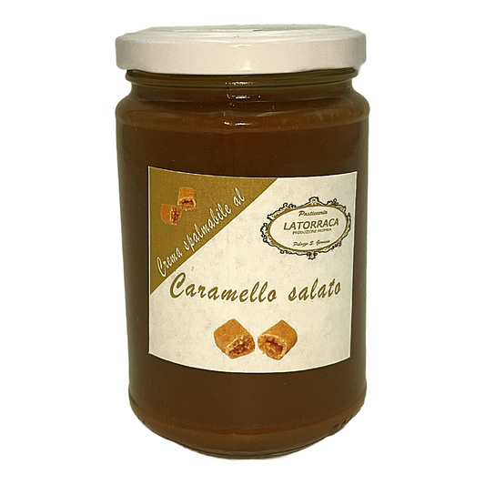 Crema spalmabile al caramello salato Latorraca