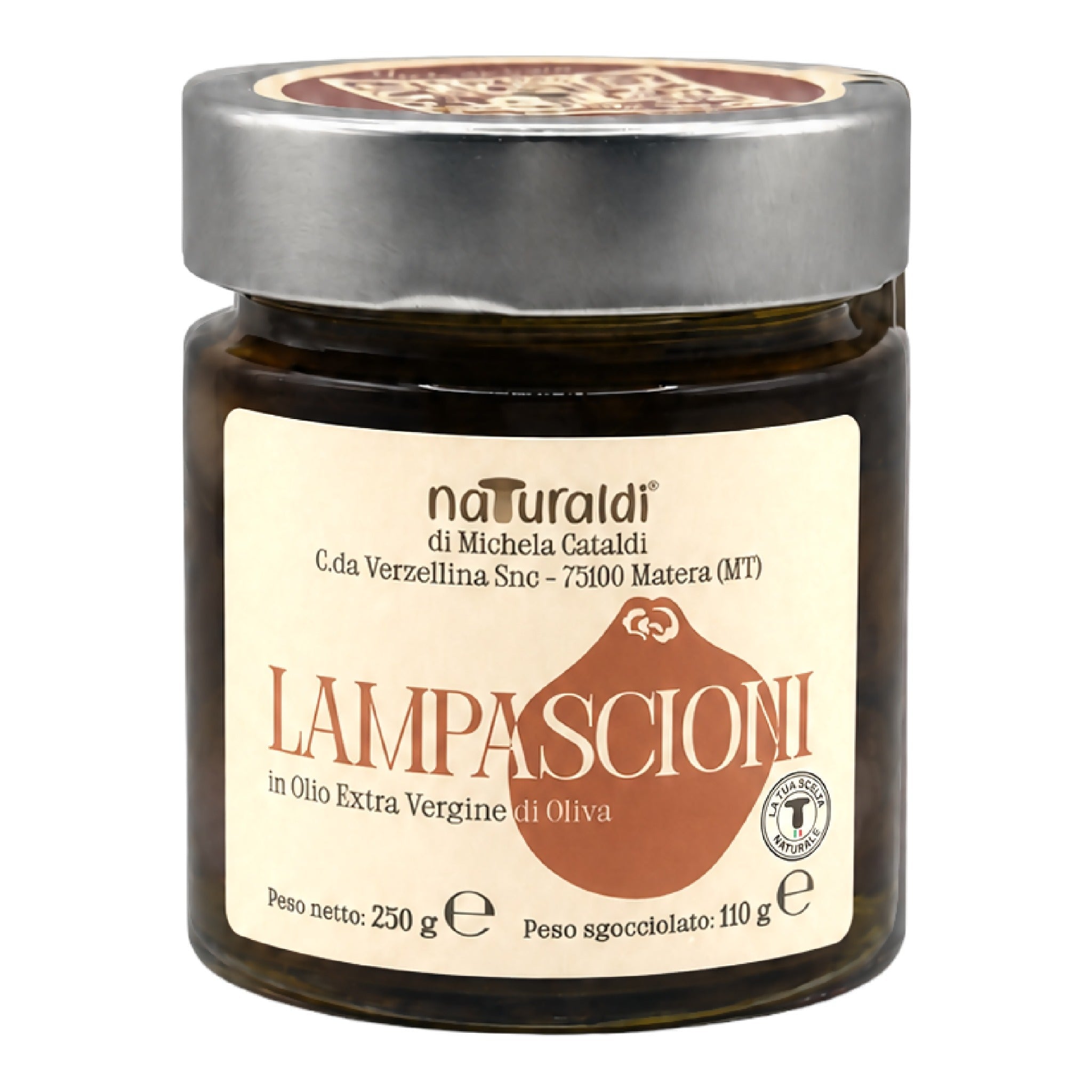 Lampascioni sott'olio 250 g Naturaldi - Terramia