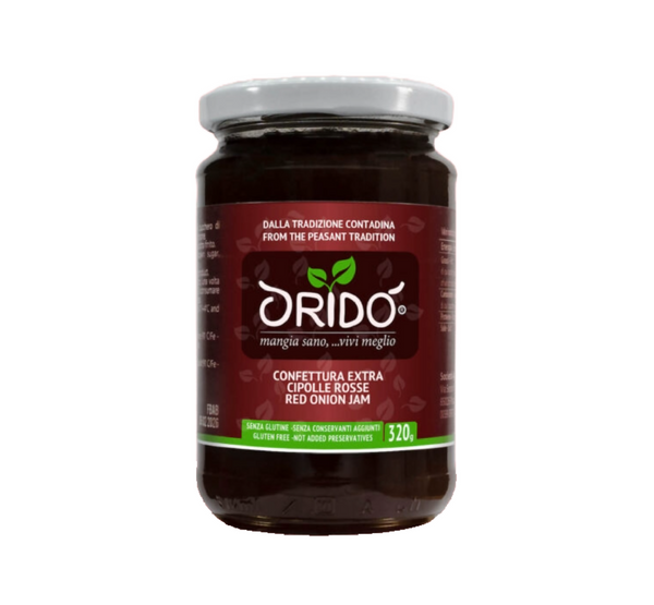 Oridò extra rote Zwiebelmarmelade 320 Gramm