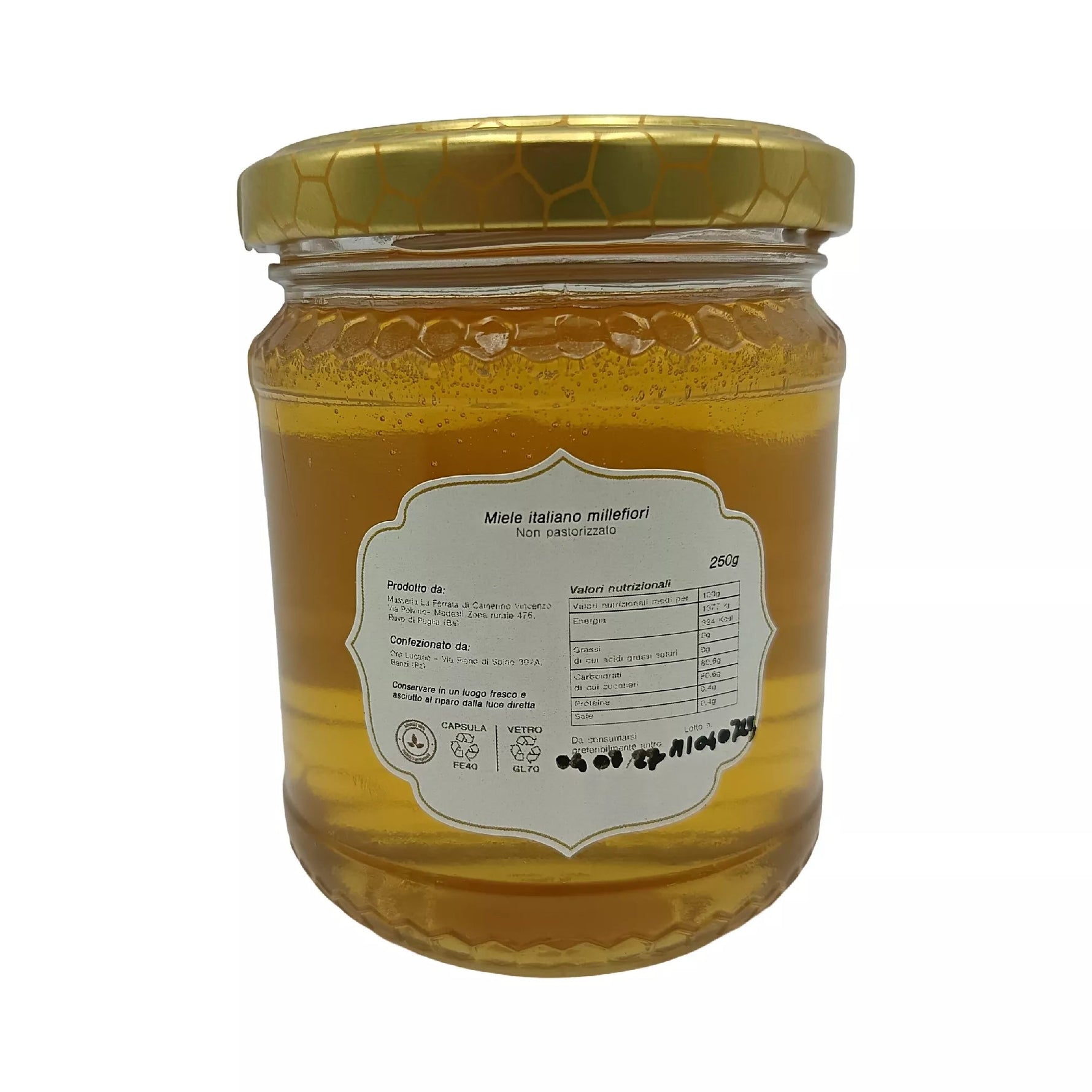 Miele millefiori artigianale dell’Alta Murgia (Ruvo di Puglia) – Masseria La Ferrata - Terramia