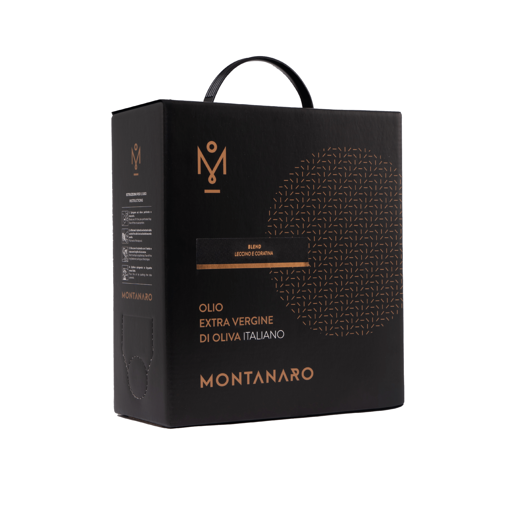 MONTANARO - Olio Evo in Bag in Box "Blend Leccino/Coratina" | Annata 2026 - Terramia