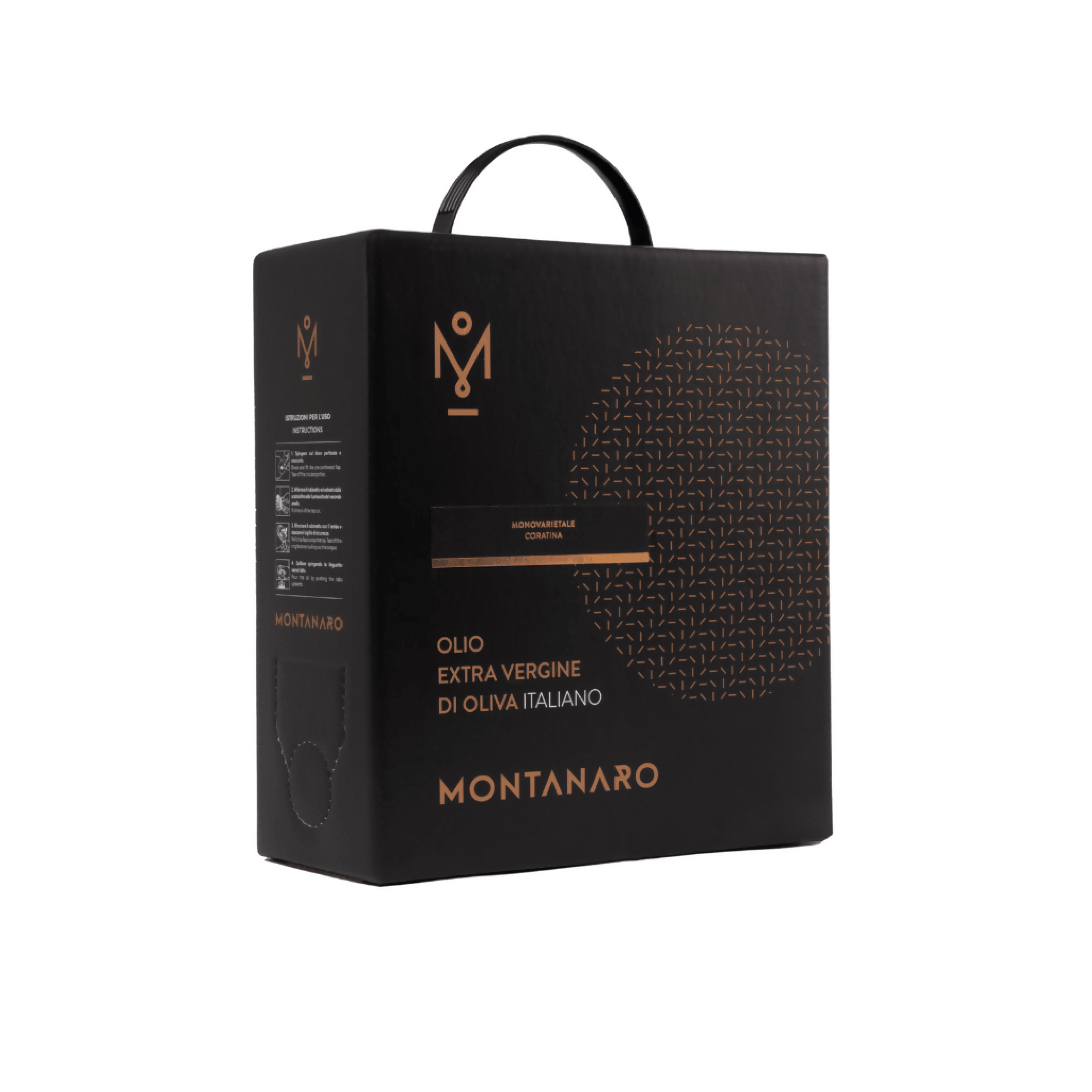 MONTANARO - Olio Evo in Bag in Box monovarietale "Coratina" | Annata 2026 - Terramia