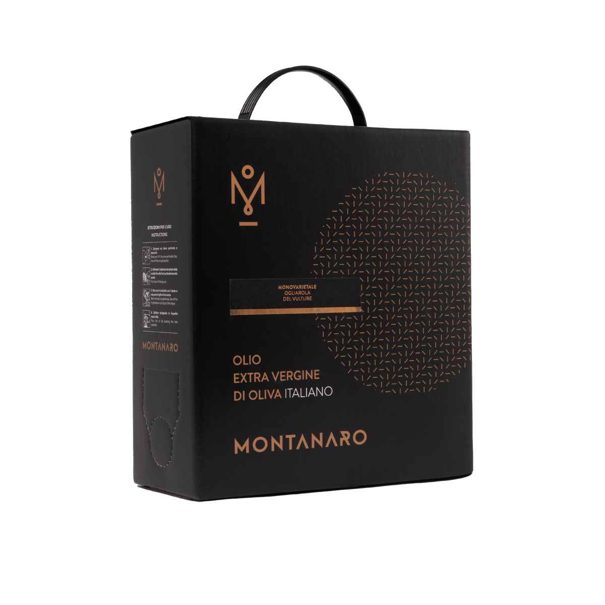 MONTANARO - Olio Evo in Bag in Box monovarietale "Ogliarola del Vulture" | Annata 2026 - Terramia