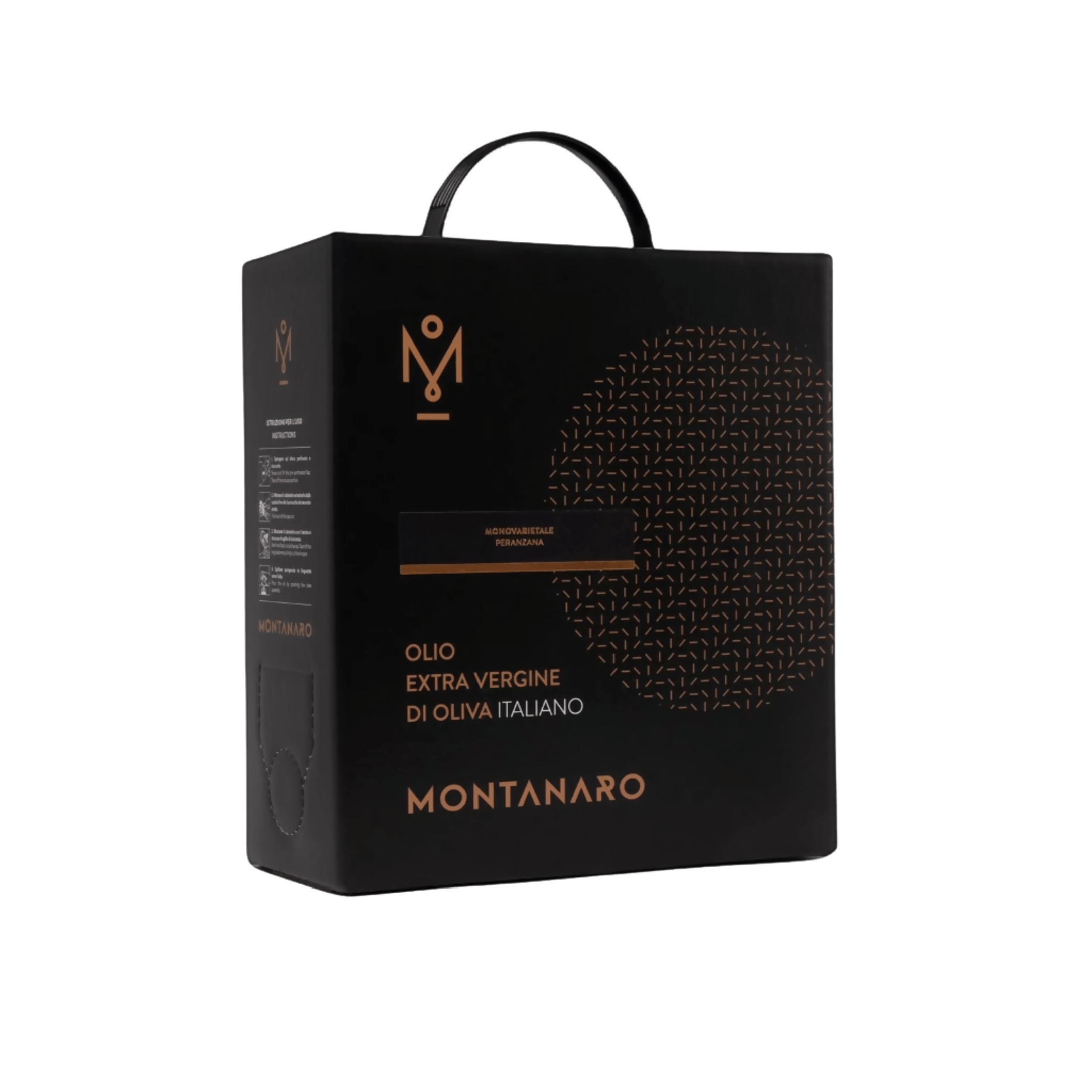 MONTANARO - Olio Evo in Bag in Box monovarietale "Peranzana" | Annata 2026 - Terramia