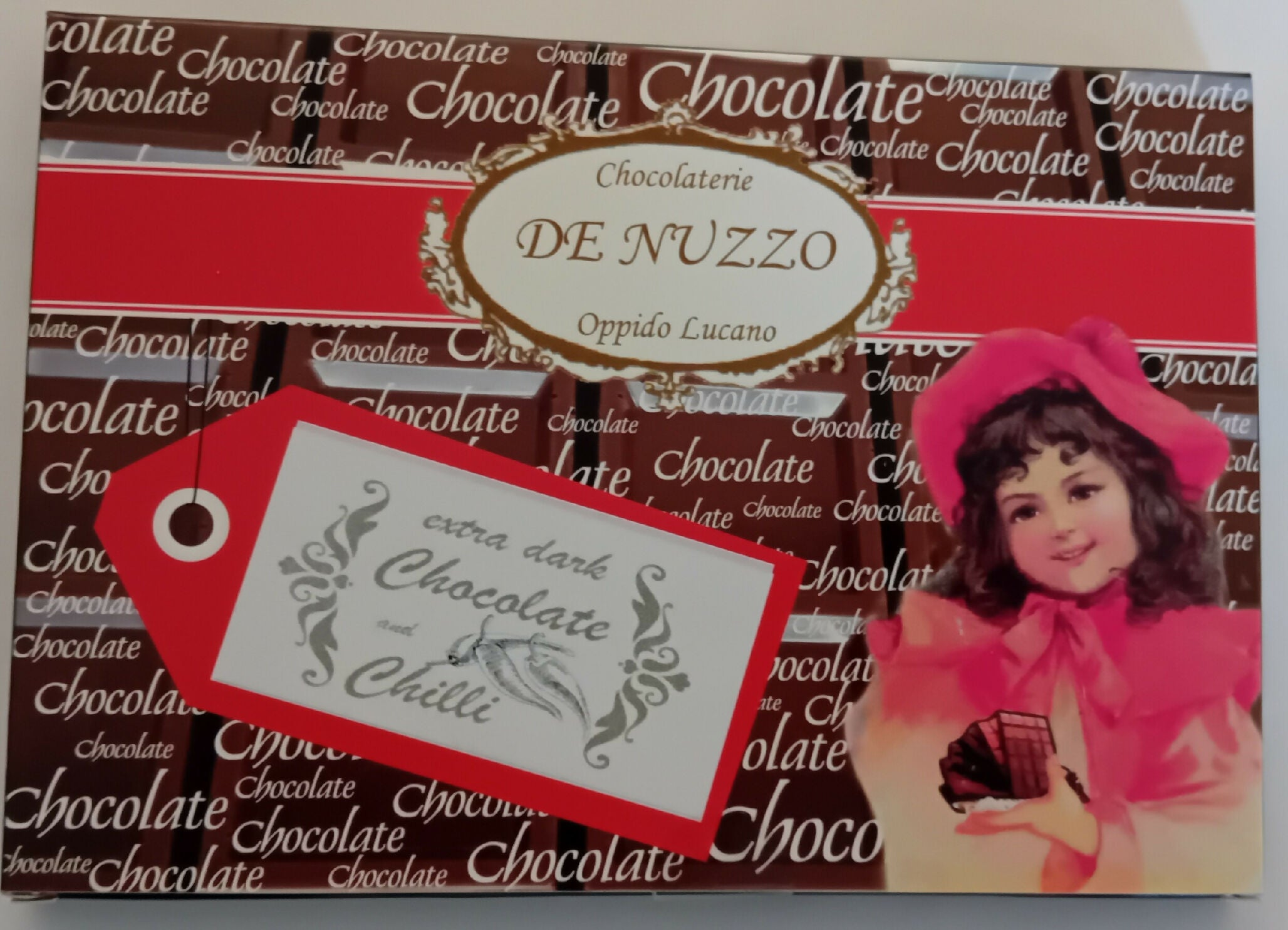 Tavoletta di cioccolato al peperoncino piccante