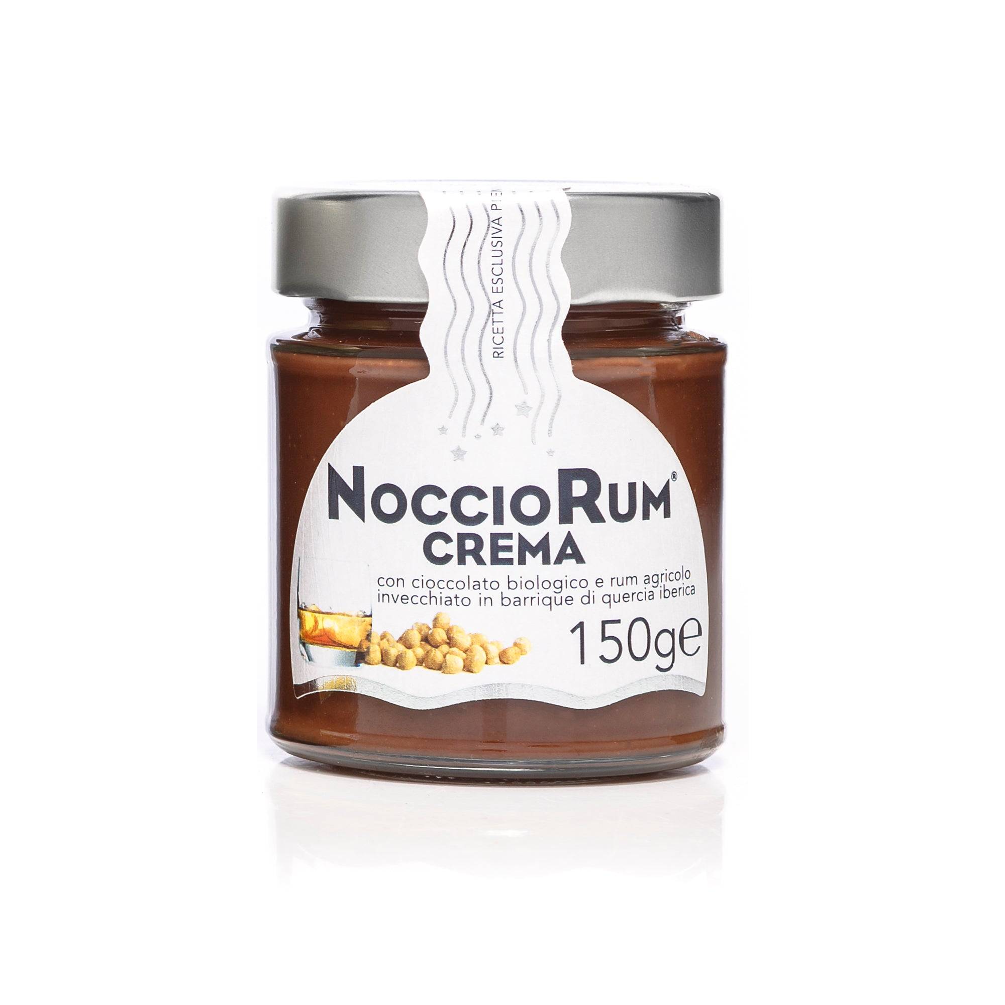 Nocciorum - Crema Spalmabile Piemontese con Rhum e Nocciole - 150gr - Terramia