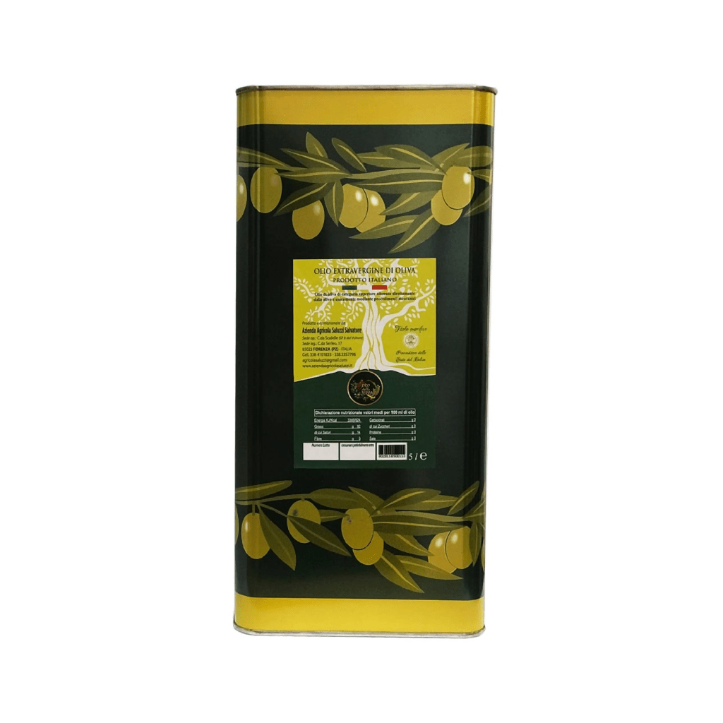 Olio Extravergine d'oliva 5 Litri Oro della terra - Terramia