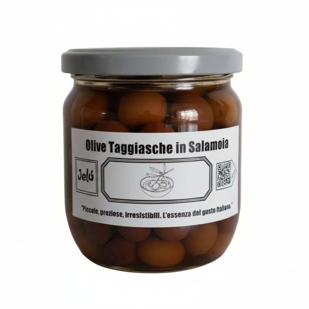 Olive Taggiasche in Salamoia 250 gr - Terramia