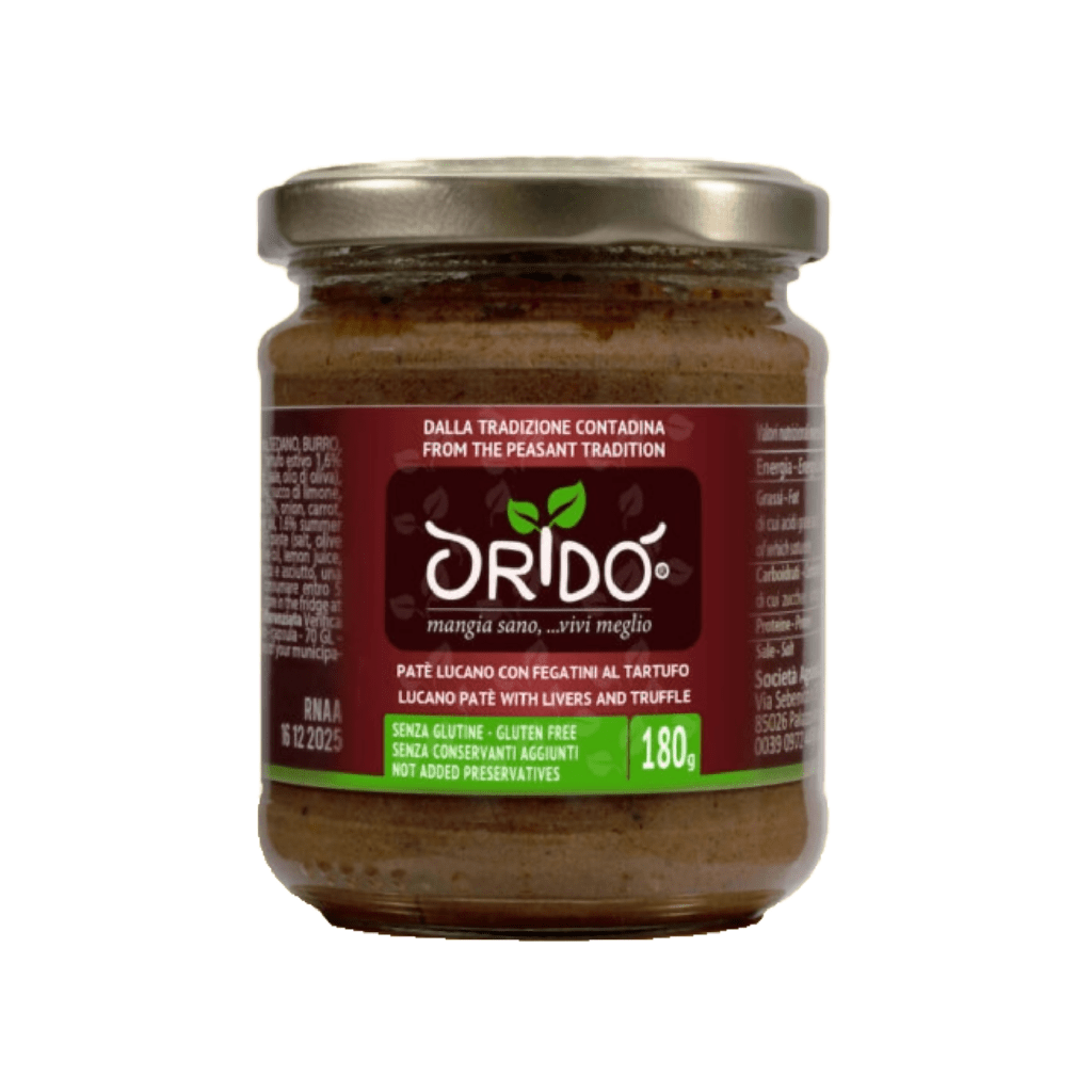 Oridò patè Lucano di fegatini e tartufo - Terramia