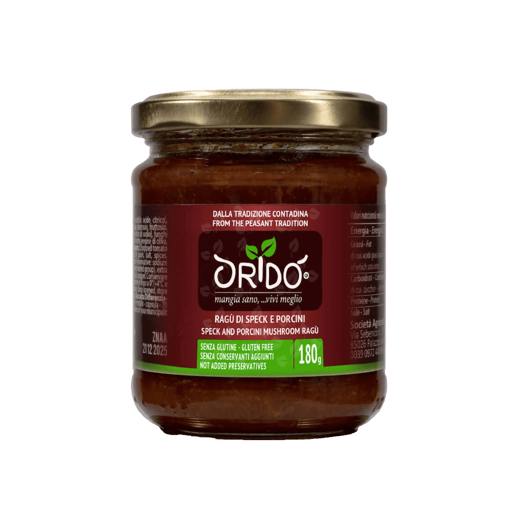 Oridò sugo speck e porcini - Terramia