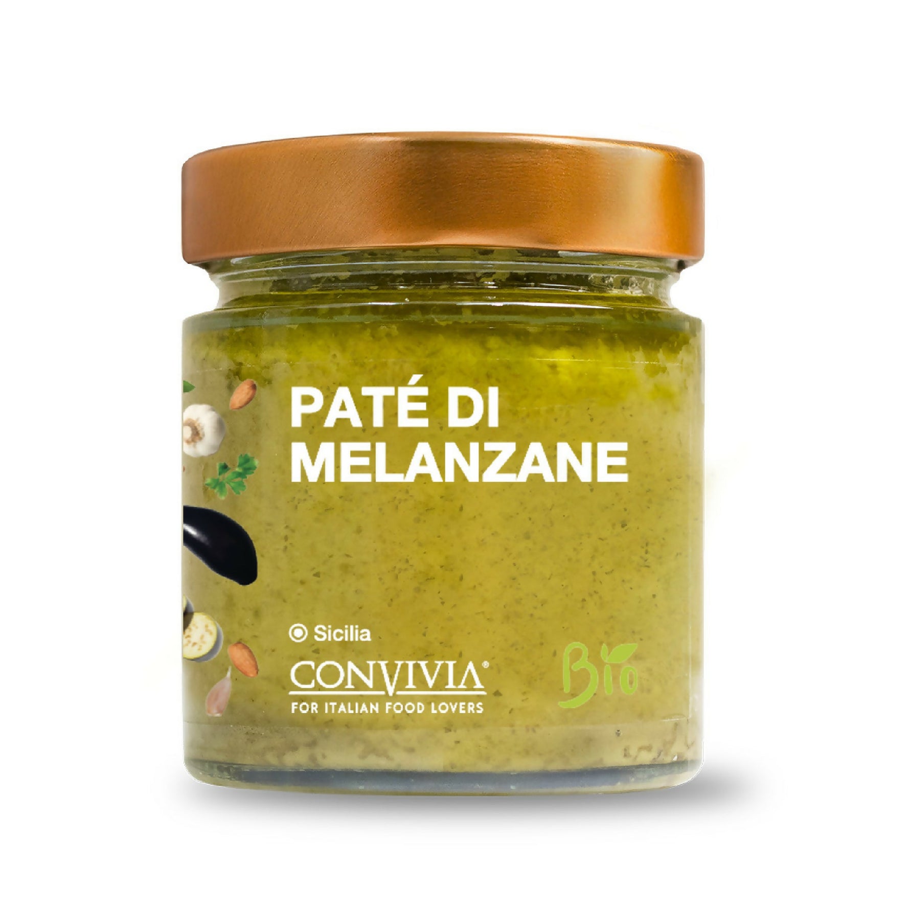 Paté di melanzane bio 190g - Terramia
