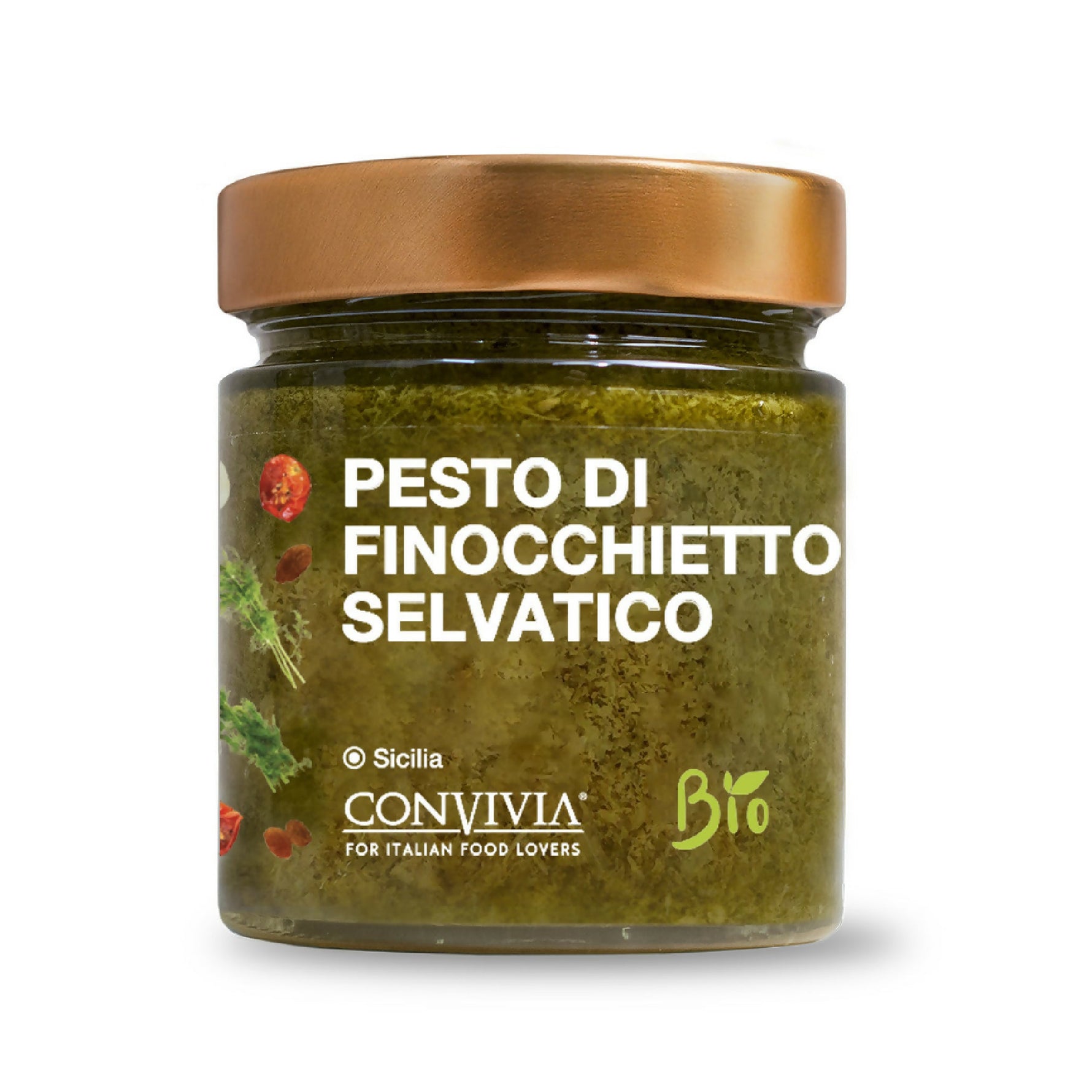 Pesto di finocchietto selvatico bio 190g - Terramia