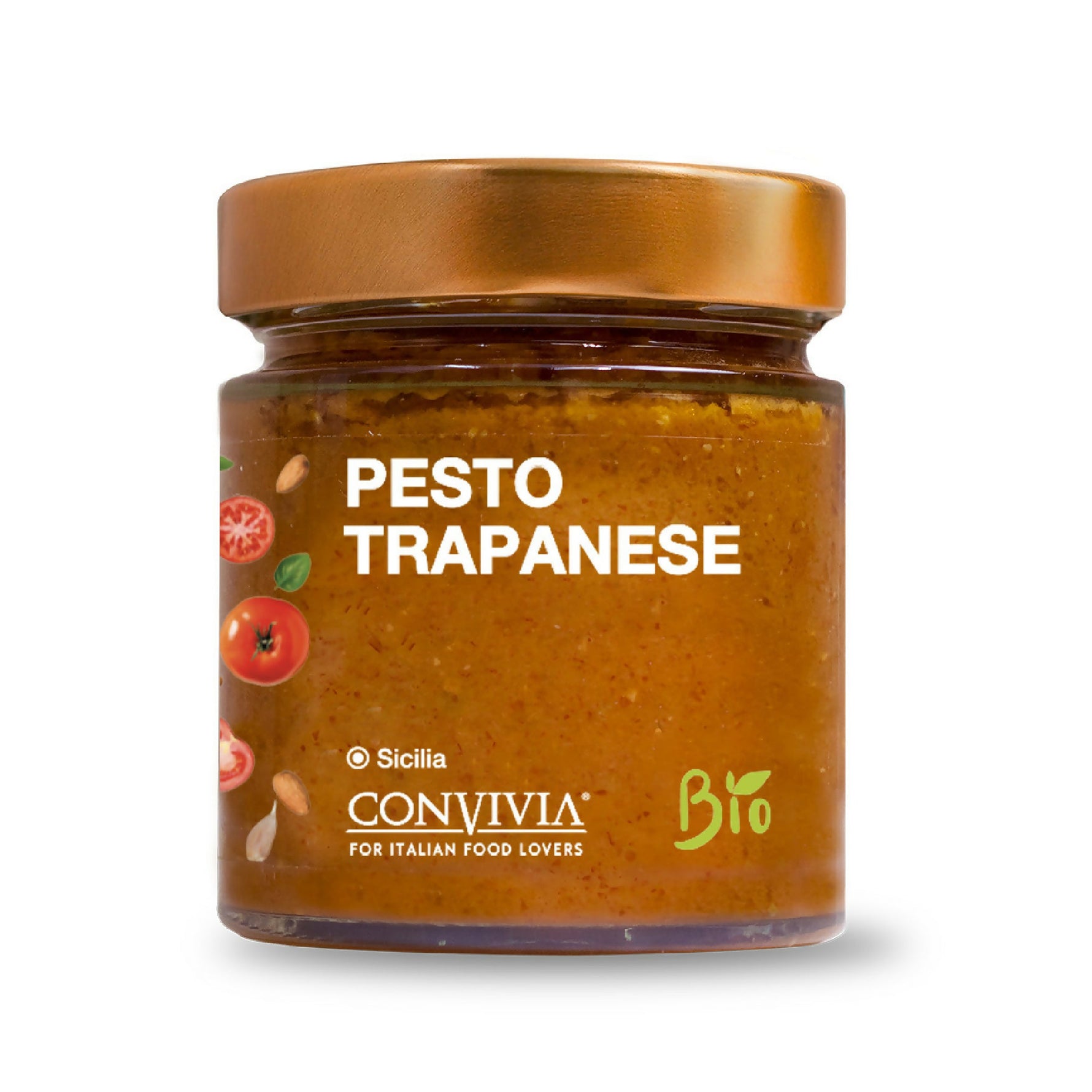 Pesto trapanese bio 190g - Terramia