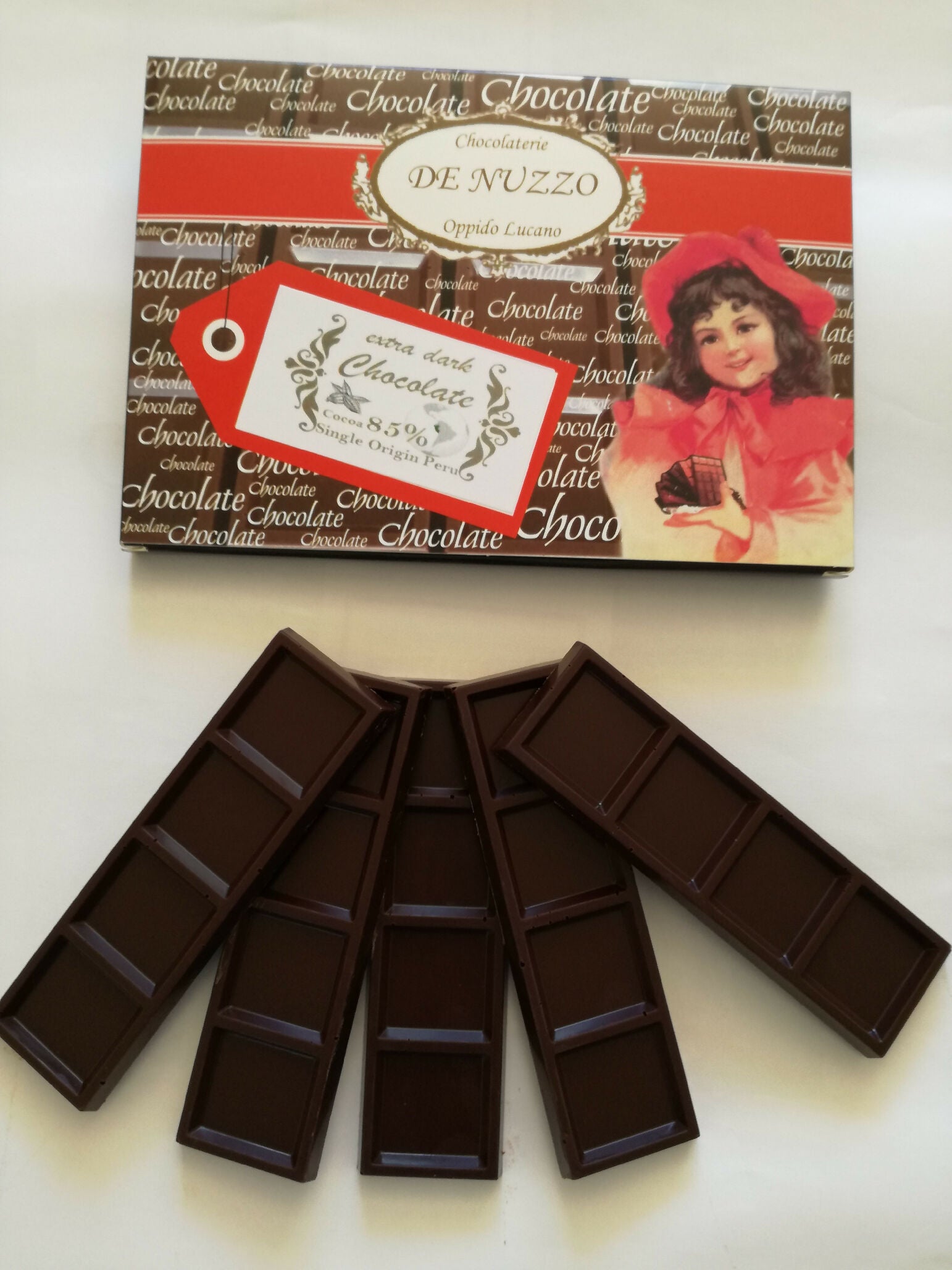Cioccolato extra fondente 85% mono origine Perù grammi 100