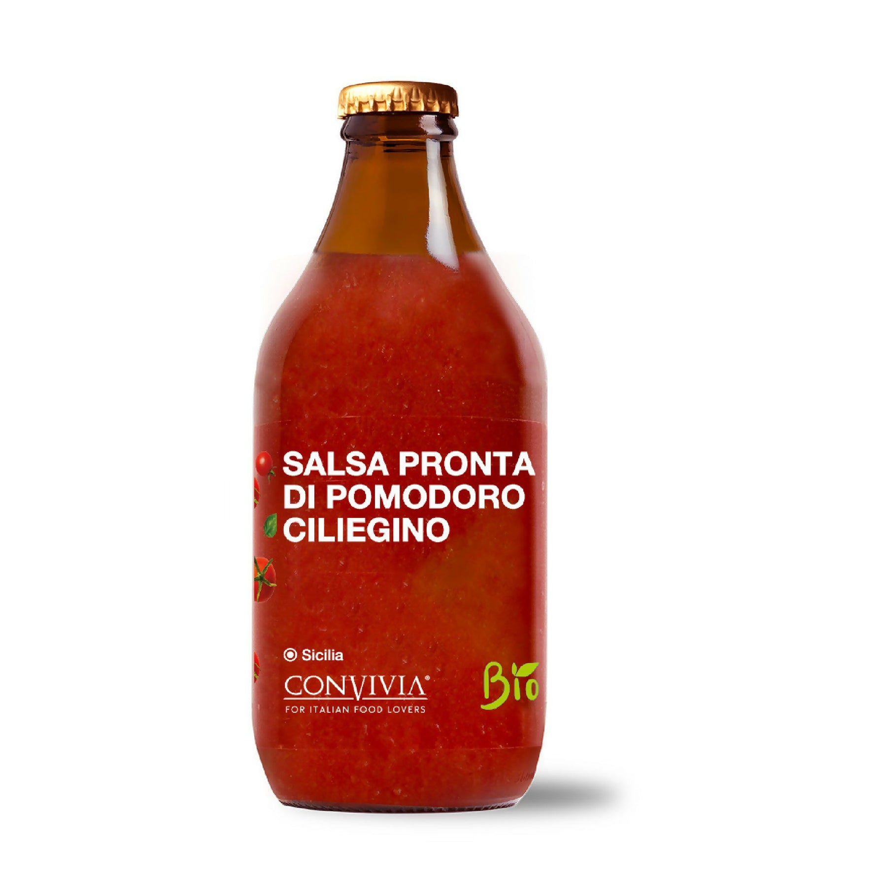 Salsa pronta di pomodoro ciliegino biologico 330g - Terramia