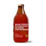 Salsa pronta di pomodoro ciliegino con peperoni Bio 330g - Terramia