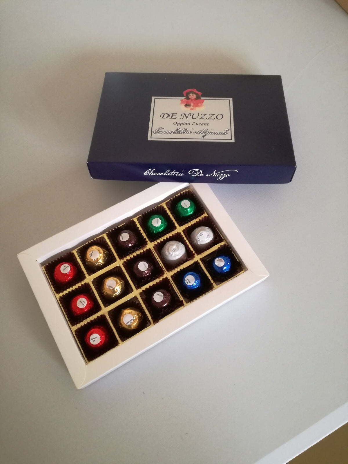 Scatola regalo cioccolatini artigianali assortiti grammi 150 - Terramia