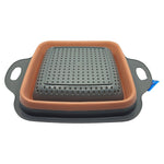 Scolapasta pieghevole in silicone cm 22x22x10 - Terramia