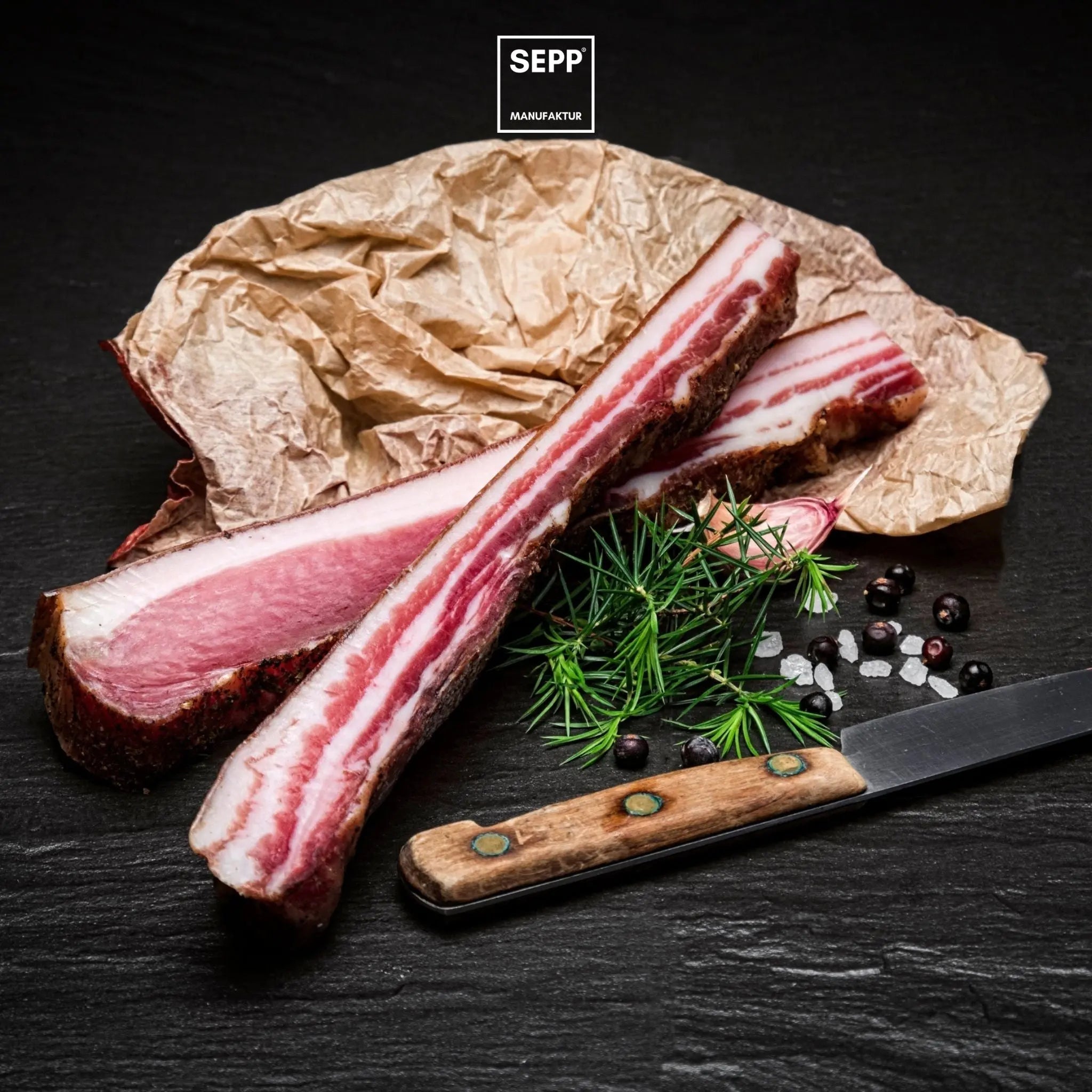 SEPP' Brettlspeck - Speck di Pancetta - Terramia