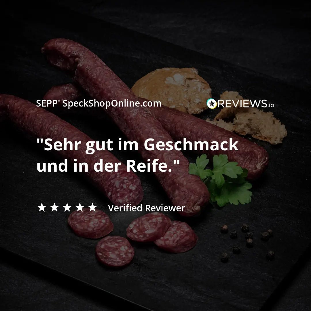 SEPP' Kaminwurzen di manzo (3 pezzi) - Terramia