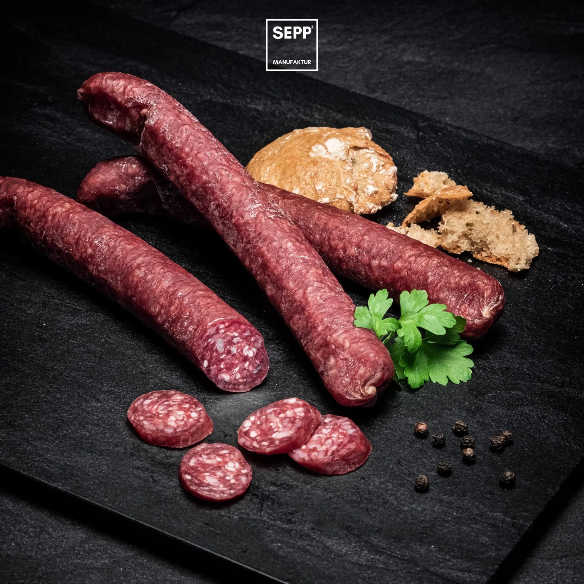 SEPP' Kaminwurzen di manzo (3 pezzi) - Terramia