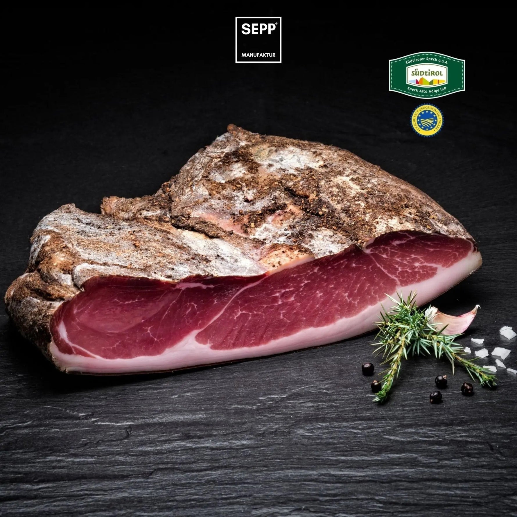 SEPP Speck Alto Adige IGP - Die Halbe Hamme - Terramia