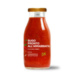 Sugo pronto di pomodoro ciliegino all’arrabbiata bio 250g - Terramia