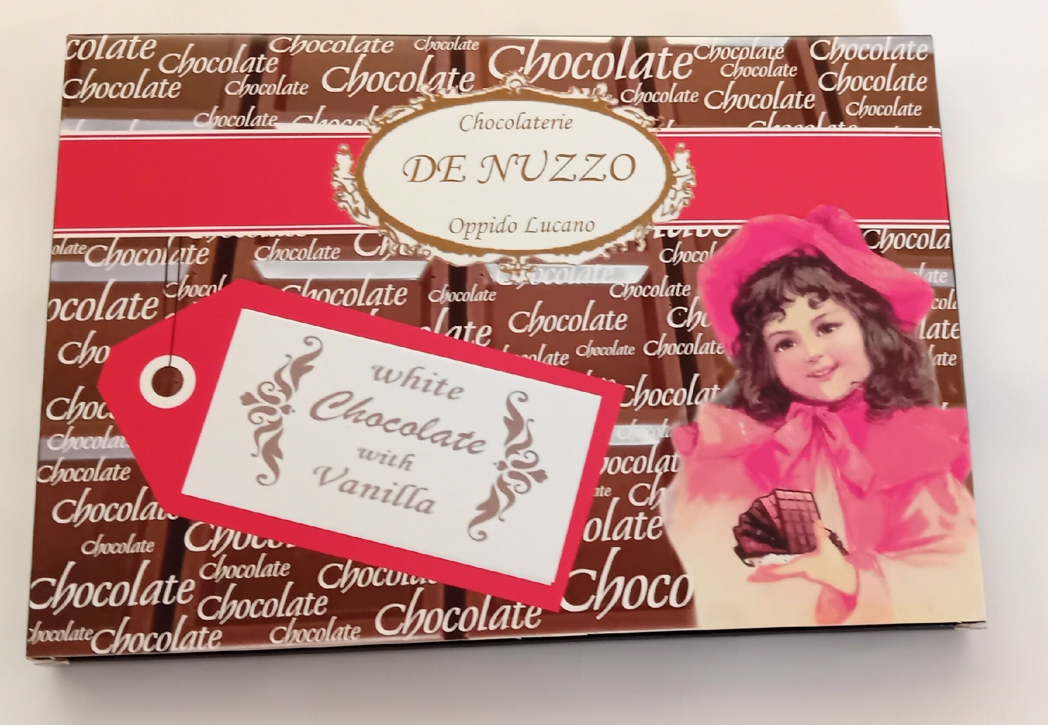 Tavoletta di cioccolato bianco con semi di vaniglia grammi 100 - Terramia
