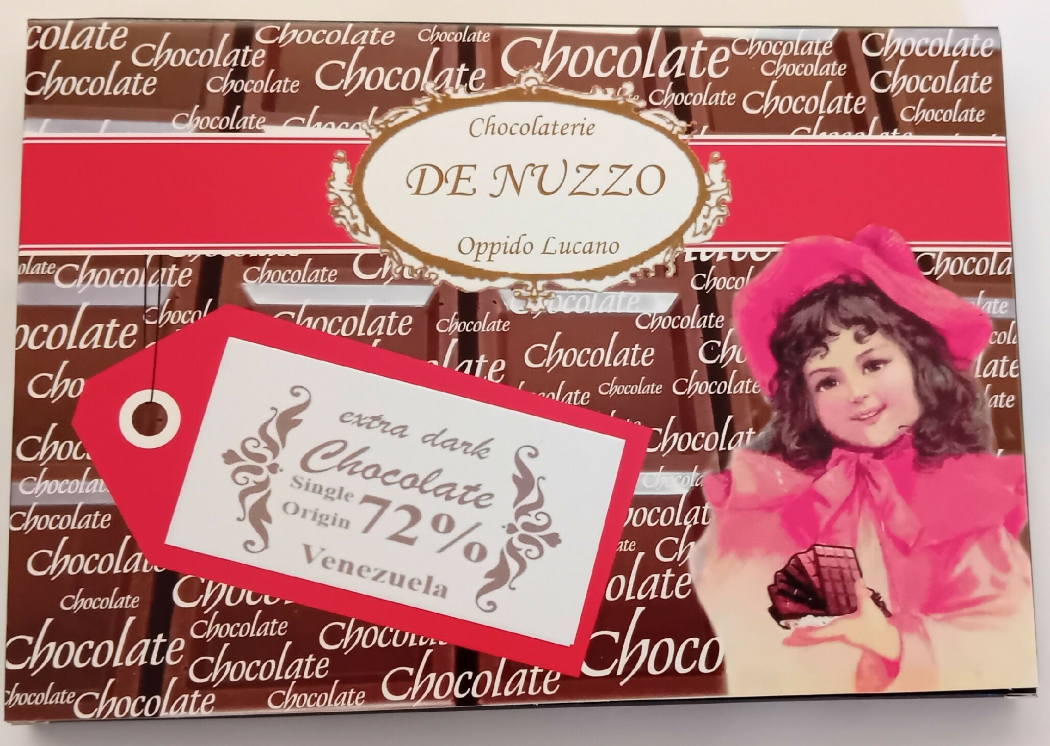 Tavoletta di cioccolato extra fondente 72% di cacao origine Venezuela grammi 100 - Terramia