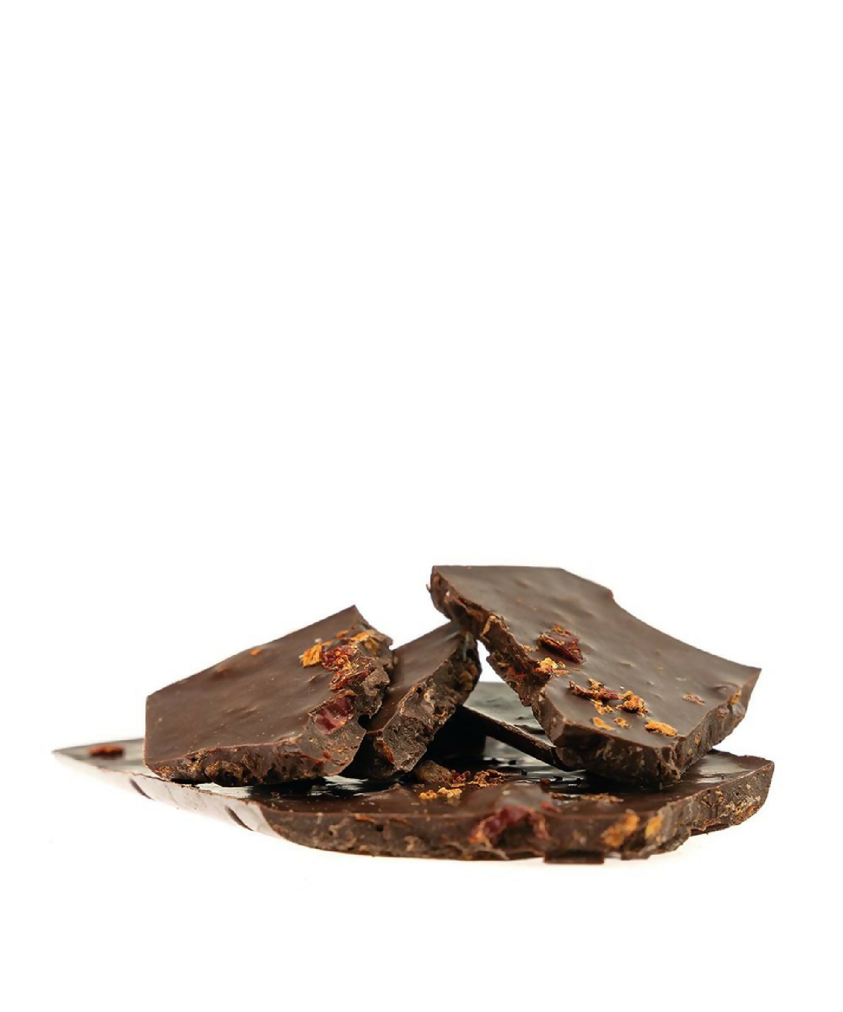 Tavoletta di Cioccolato Fondente 87% con Scaglie di Peperone di Senise IGP Crusco – 80g - Terramia