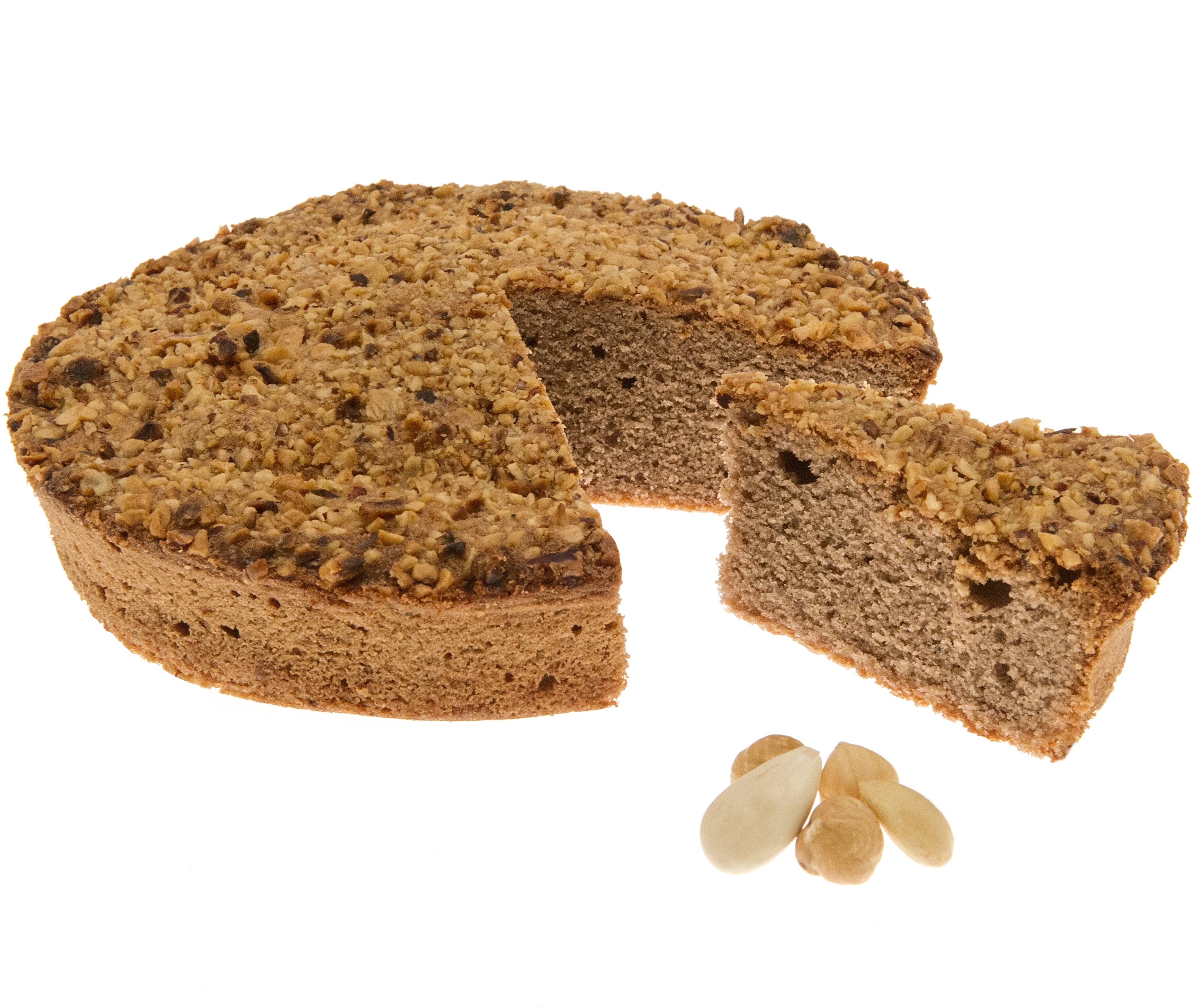 Torta Amara Piemontese di Mandorle e Nocciole - 350 gr - Terramia