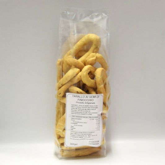 - Alevrì - Taralli Semi di Finocchio 300g