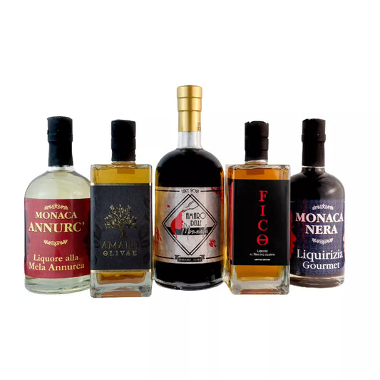 Cestino Amaro delle Monache - 5 Amari Artigianali Cilentani